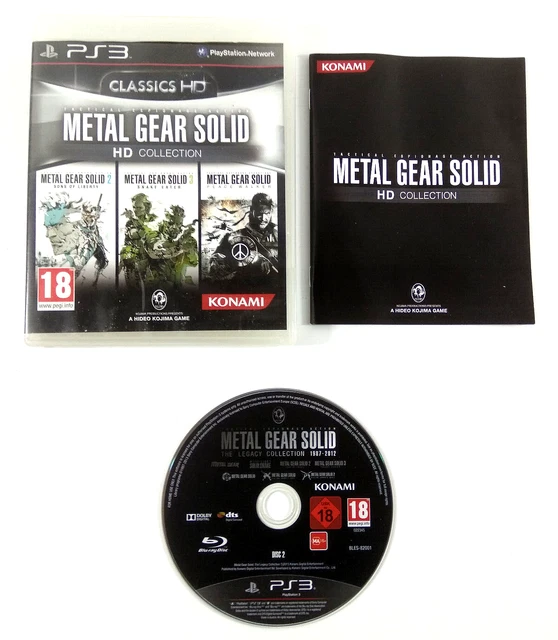 Metal Gear Solid HD Collection (PS3) použité
