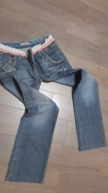 Jeans Rossodisera Aged Series - Taille 40 - Femme - Très Bon état