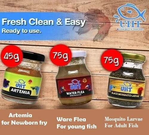Ready to use High Protein Instant Fish Food For betta, guppy, fry fish