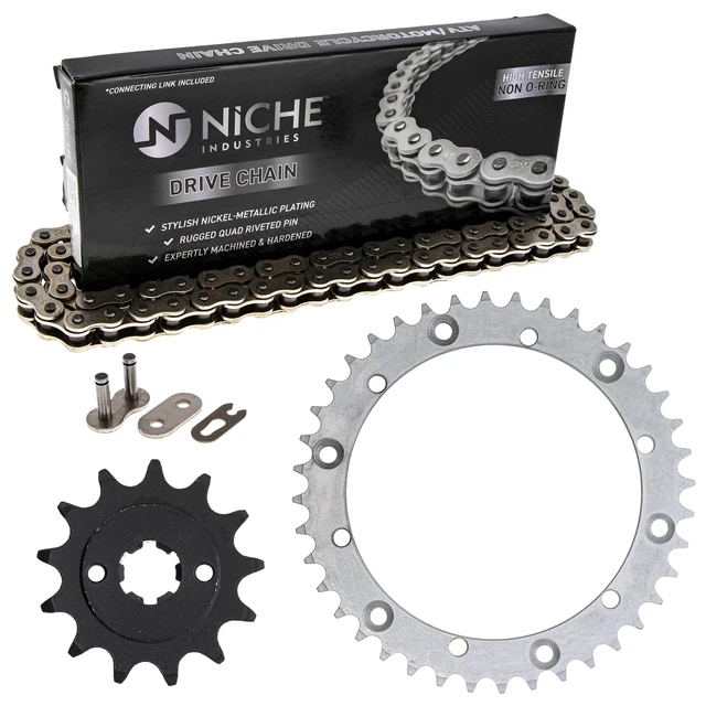 Sprocket Chain Set for Yamaha Blaster 200 YFS200 13/40 Tooth 520 Rear Front Kit