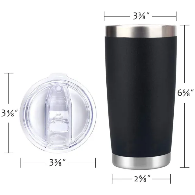 Coffee Cup Insulated Travel Mug Double Wall 304 Stainless Steel Stanley 20OZ☕