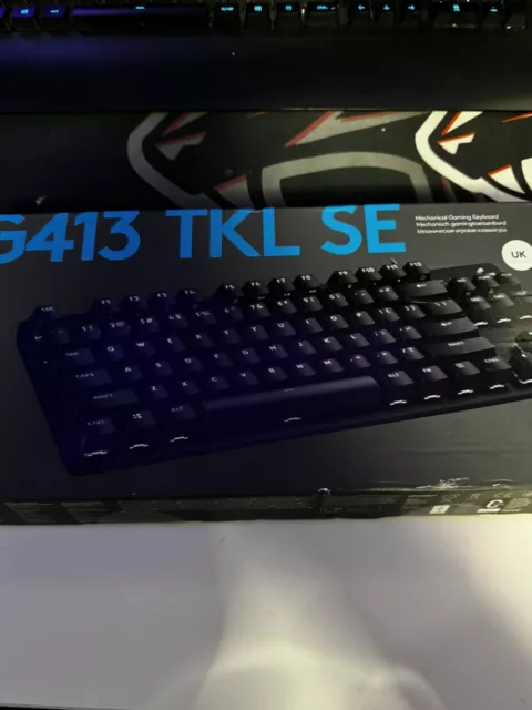 Logitech G413 TKL SE Mechanical Gaming Keyboard Tactile Mechanical Switches #102