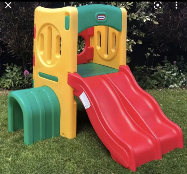 Little tikes slide and tunnel discount