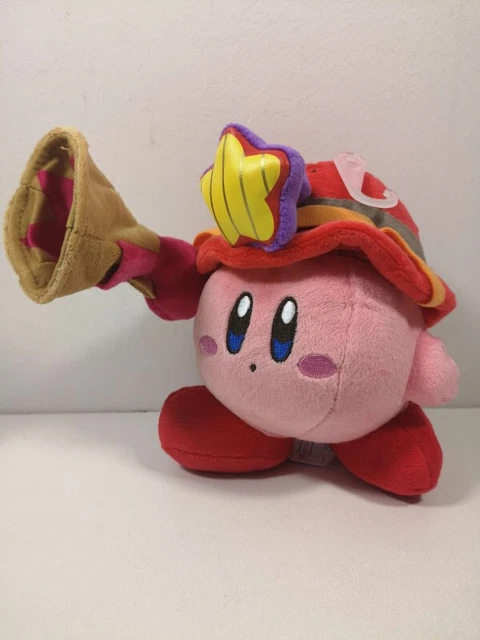 Peluche Kirby Car Mouth Buruburu - 24 Cm - Japon - Kirby And The Forgotten Land