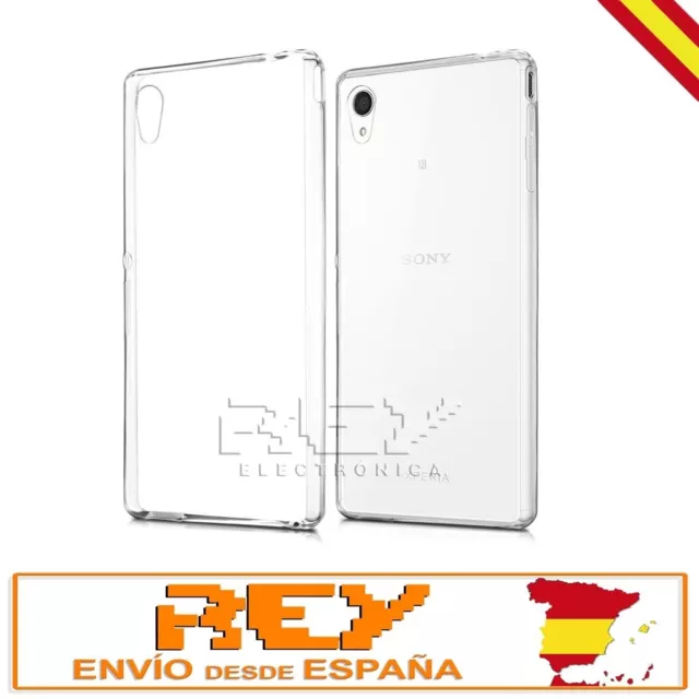 Funda Silicona para SONY XPERIA M4 AQUA Carcasa Transparente Protector s241