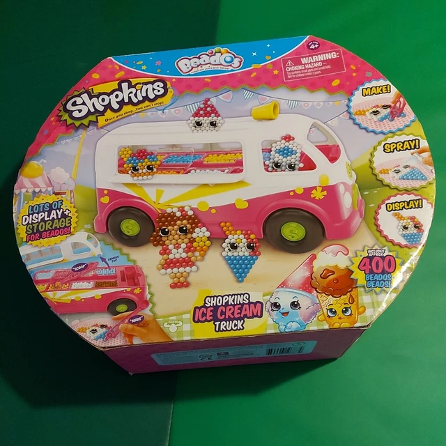 SHOPKINS ICE CREAM Truck Activity Beados Toy 29.99 PicClick UK