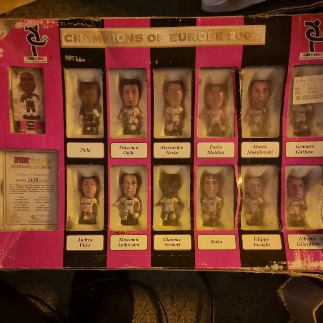CORINTHIAN PROSTARS AC milan pack champions of Europe 2007