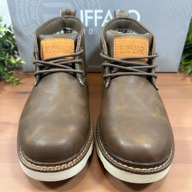 BUFFALO DAVID BITTON Men's Metcalf Brown Chukka Boots Size 12 £31.75 ...