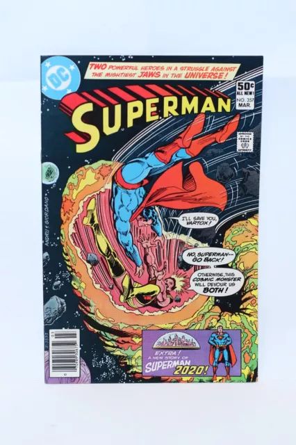 DC Comics SUPERMAN #357 Mar. 81' **NM** Ross Andru/Dick Giordano cover art
