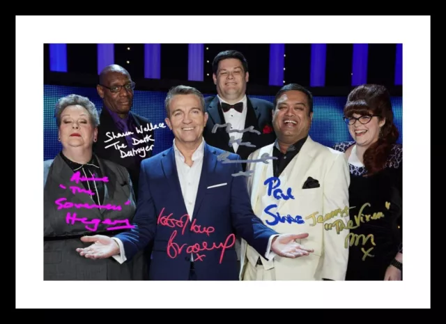 The Chase Tv Cast Autographed Signed & Framed Photo Print