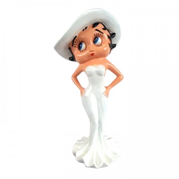Statue Betty boop en résine golfeuse 36 cm | Prince Décoration