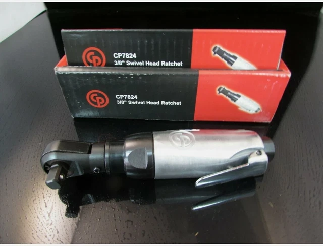 Chicago Pneumatic 7824 3/8" Drive 4 Position Swivel Air Ratchet