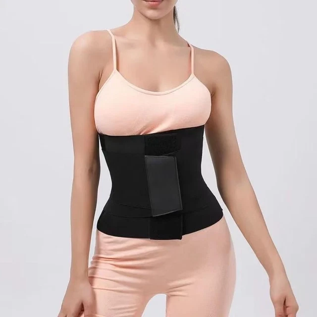 Black M)chengong Charming Waist Easy To Wear Postpartum Waist Band