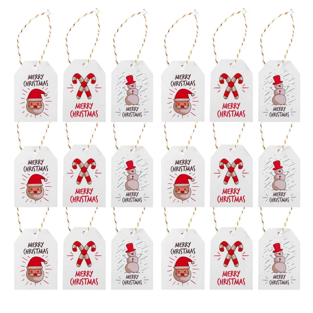 Colgante de Navidad decoración navideña accesorios de embalaje de regalo Colorful