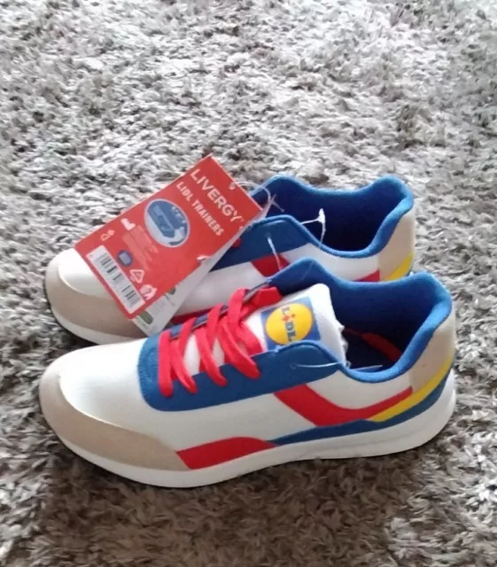 Lidl Trainers Rare Limited Fan Edition - Shoes Sneakers Lovely - EU45 UK11