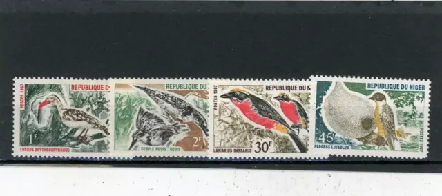 Niger 1967 Birds Scott# 184-7 Mint LH