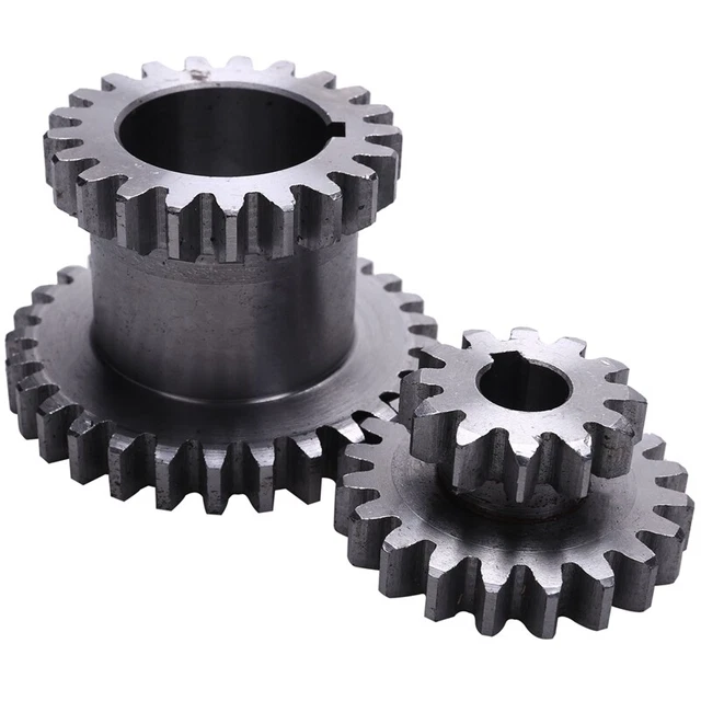 2 Teile / Satz Cj0618 Zähne T29Xt21 T20Xt12 Doppelte Liebe Metall Dreh Getr O2F6