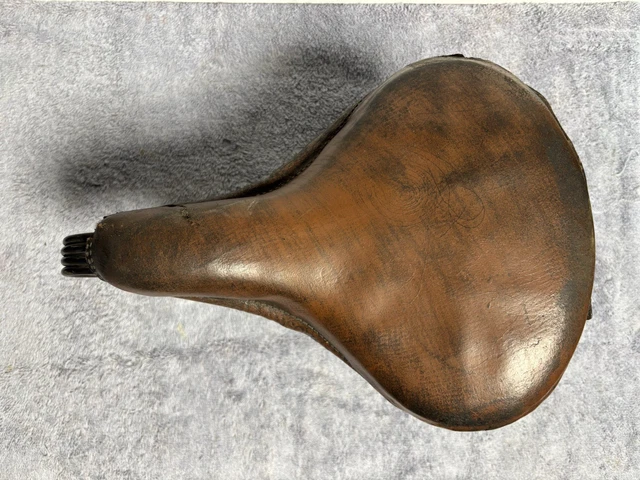 Selle Vélo Course Verybest 24.A Cuir Marron - France Vintage 1960s