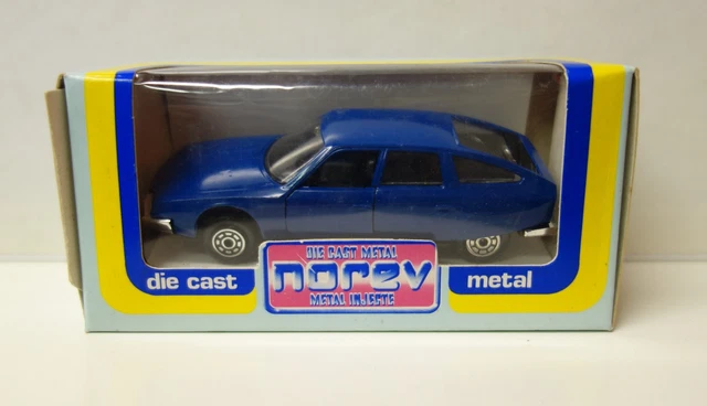 voiture norev 1/43 citroën dyane n°157 bleu ciel jouet ancien vintage 1960's - Jeux & Jouets