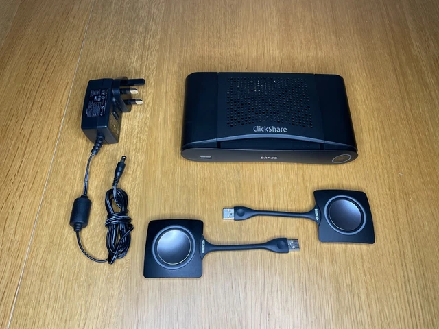 BARCO CLICKSHARE CS-100 Presentation System With 2 Buttons, UK Power ...