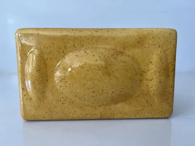 Vintage Haeger USA Mustard Yellow Planter