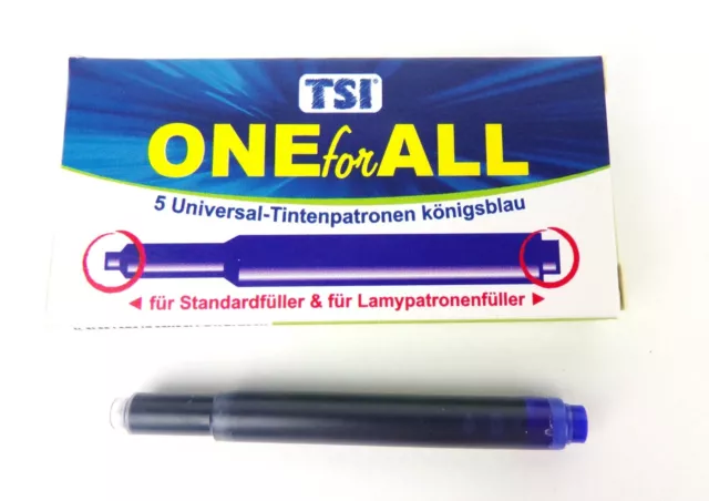 Tintenpatrone Universal 40 Stück Königsblau Lamy- u. Standartfüller Schulbedarf