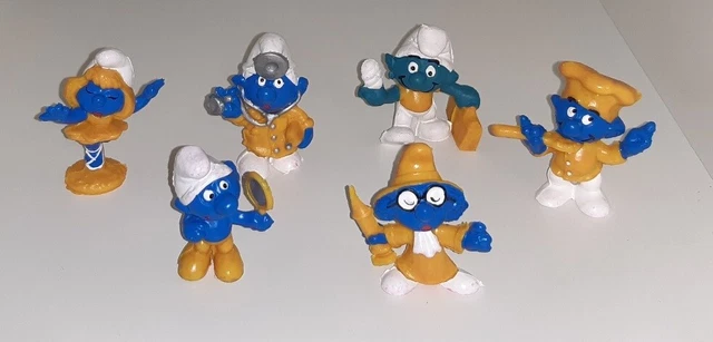 LOT DE 12 Figurines Schtroumpfs Smurfs Pitufos Rare New EUR 34,80