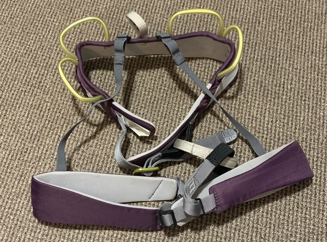 Women's Black Diamond Harness- Belt & Leg Loops-Size Small-Rock Climbing Gear
