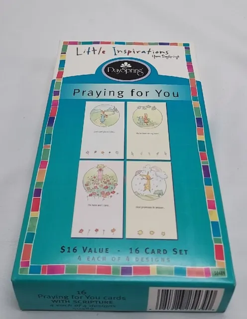 Dayspring Praying For You Boxed 16 Greeting Cards 50489 Little Inspirations