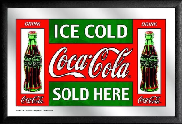Specchio Decorato Coca-Cola 22X32Cm Specchio Decorato Coca-Cola 22X32Cm