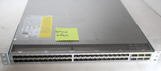 Switch Cisco Nexus N9k-c9372px-e | Parcelamento sem juros