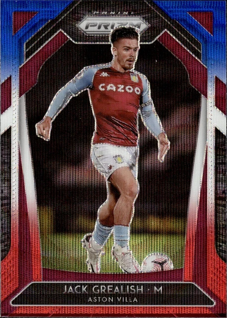 PANINI PRIZM JACK Grealish 40/149 Season 20-21 Red Prizm