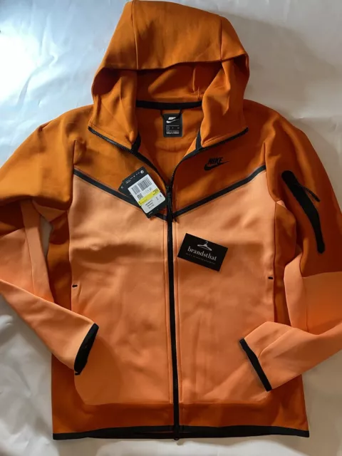 Nike tech fleece orange discount