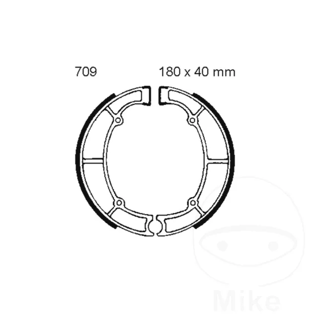 EBC Brake Shoes Inc Springs K709