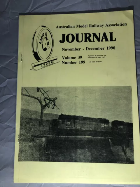 AMRA Journal - Australian Model Railway Association Edition 199 Nov - Dec 1990