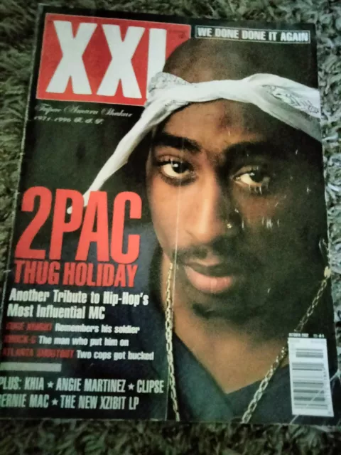 XXL Magazine, October 2002, #41  Tupac