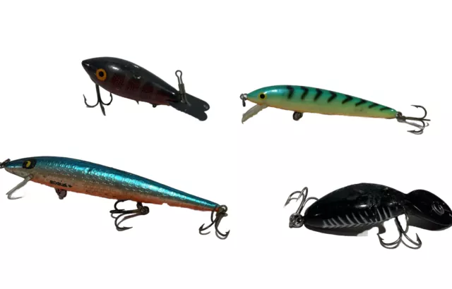FISHING LURE LOT Of 4 Freshwater Lures $16.50 - PicClick