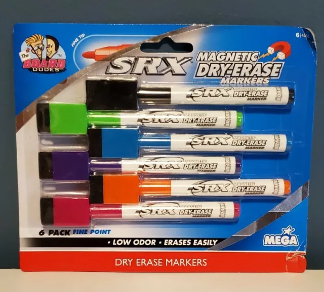 The Board Dudes Srx Magnetic Dry-erase Marker - Medium Marker Point Type - Fine