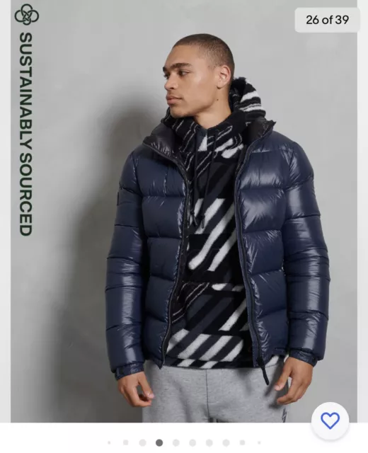 Superdry Mens Luxe Alpine Down Padded Jacket