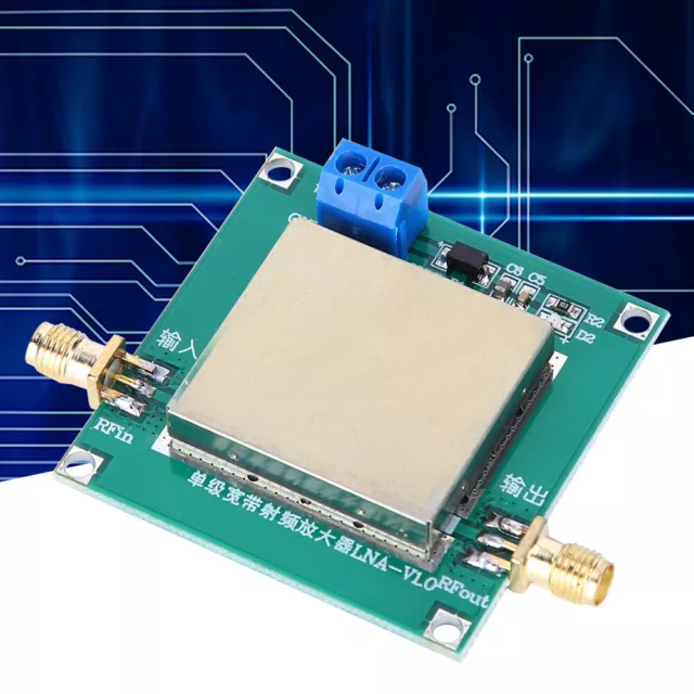 RF Wideband Low Noise Amplifier LNA (1?3000MHz Gain: 20DB) Voltage 12V DC