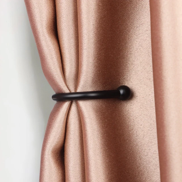 Wall Tie Back Curtain Holdback Curtain Holder Wall Hanger Mounted Metal Hooks