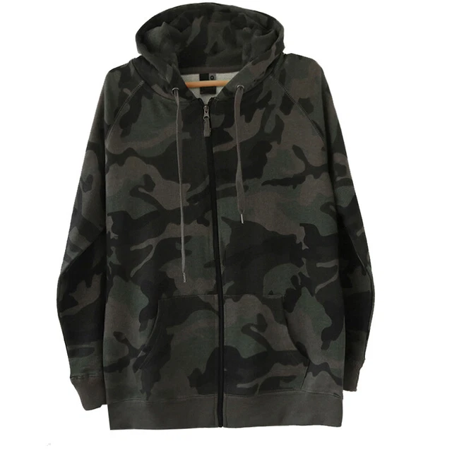 Sweat à capuche Bape Camo Head Full Zip Veste Hip Togo
