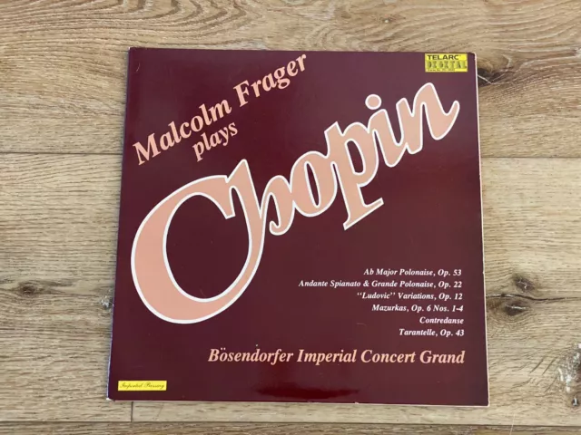 Malcolm Frager toca mazurcas Chopin Telarc op.6 polaca op. 53 DG-10040