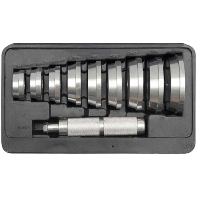 Strumento cuscinetti ruota Yato 10 pezzi mozzo ruota cuscinetto ruota estrattore smontaggio set strumenti YAT