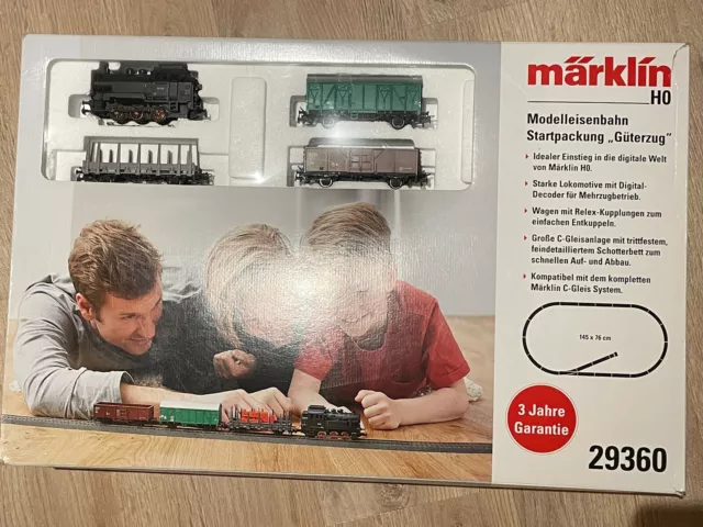 Märklin H0  Set / Startpackung "Güterzug" 29360 - TOP Zustand & Vollständig