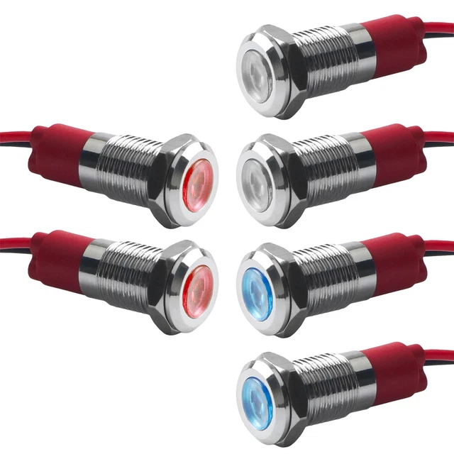 Bleiben Sie auf dem Laufenden unterwegs mit 6 STCK. LED Panel Pilot Armaturenbre