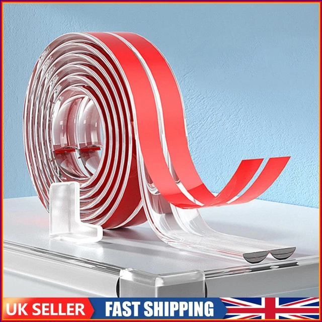 Transparent Furniture Guard Home Baby Anti-collision Protection Strip (10MM*1M)