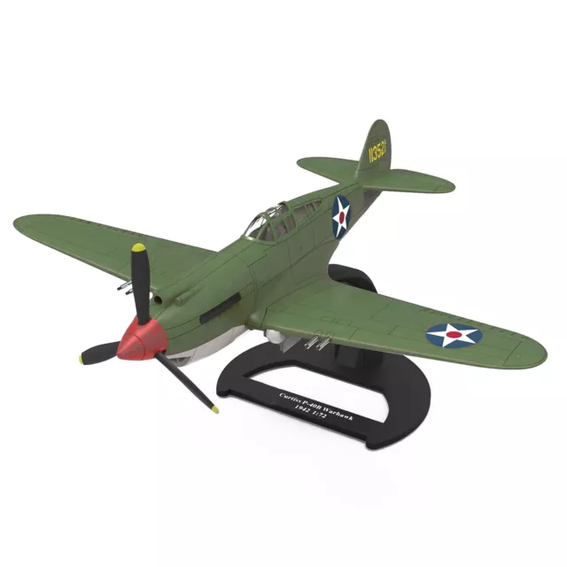 13.5CM 1/72 Scale Model WWII P- 40B WARHAWK FIGHTER  Aircraft Model Collection