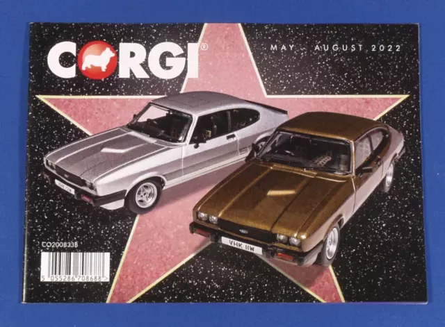 Prl) Corgi 2022 Die-Cast Aircraft Car Models Catalogo Brochure Depliant Toys