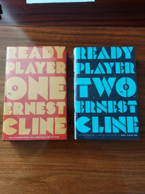 Goldsboro READY PLAYER ONE & TWO Signed ERNEST CLINE Number 1st Ed 1st Print